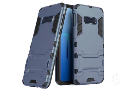 Armor Stand Defender (edo-modr) - Odoln kryt (obal) na Samsung Galaxy S10e