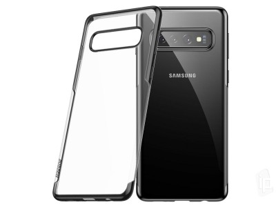 BASEUS Glitter Series Black (ierny) - Ochrann kryt (obal) na Samsung Galaxy S10 **AKCIA!!