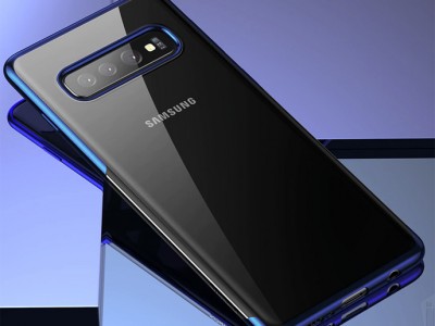 BASEUS Glitter Series Blue (modr) - Ochrann kryt (obal) na Samsung Galaxy S10 Plus