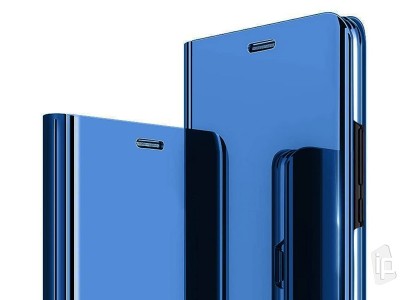 Mirror Standing Cover (modr) - Zrkadlov puzdro pre Samsung Galaxy S20 FE **AKCIA!!