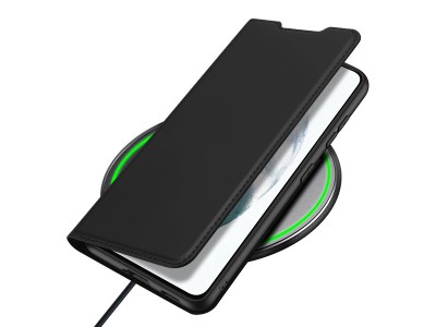 Luxusn� Slim Fit puzdro pre Samsung Galaxy S21 FE (ru�ov�)