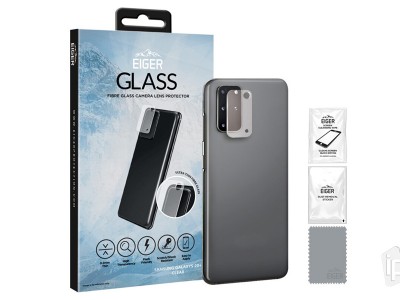EIGER Camera Glass (re) - 1x ochrann sklo na kameru pre Samsung Galaxy S20 Plus