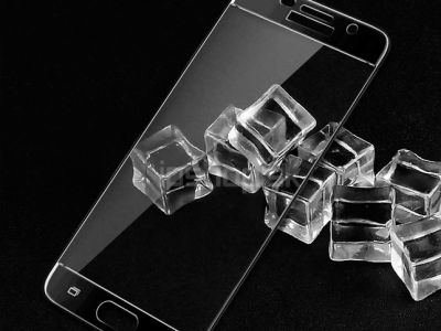 Tempered Glass Black (ierna) - temperovan tvrden ochrann sklo na cel displej pre Samsung A3 2017 **VPREDAJ!!