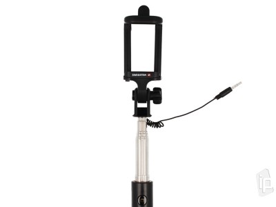 Selfie Stick SWISSTEN 81 cm (ern) - Teleskopick selfie ty