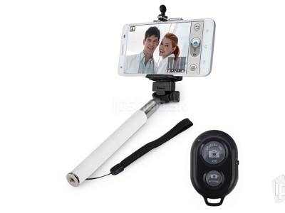 Bluetooth selfie ty rozmer 78 cm - biela