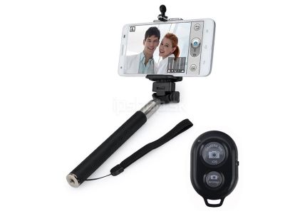 Bluetooth selfie ty rozmer 78 cm - ierna