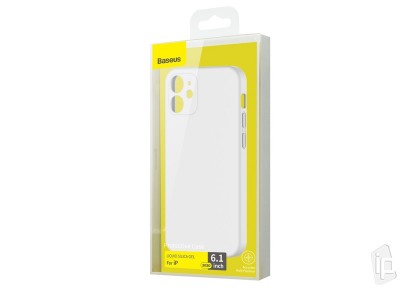 Baseus Liquid Silica Gel (biely) - Ochrann obal na iPhone 12