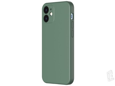 Baseus Liquid Silica Gel (zelen) - Ochrann obal na iPhone 12