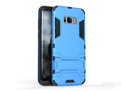 Armor Stand Defender Blue (modr) - odoln ochrann kryt (obal) na Samsung Galaxy S8