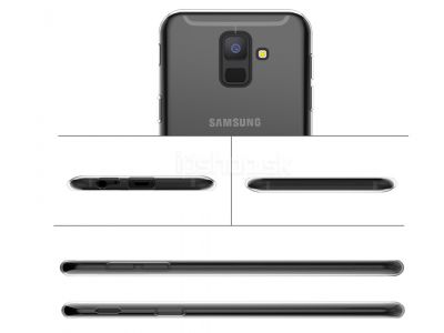 2x ochrann kryt (obal) TPU Ultra Clear (ry) na Samsung Galaxy A6 2018 **AKCIA!!