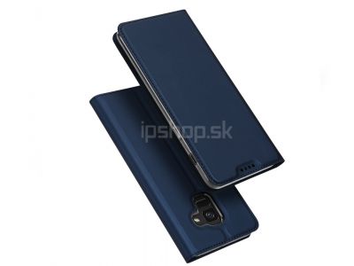 Luxusn Slim Fit pouzdro Navy Blue (tmavomodr) na Samsung Galaxy A6 2018