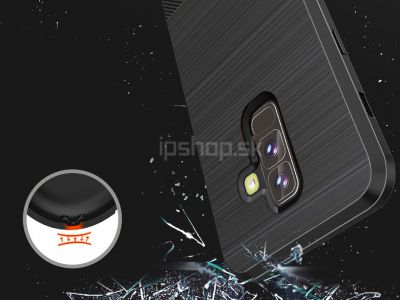 Mojo Fiber Defender Black (ierny) - odoln ochrann kryt (obal) na Samsung Galaxy A6 Plus