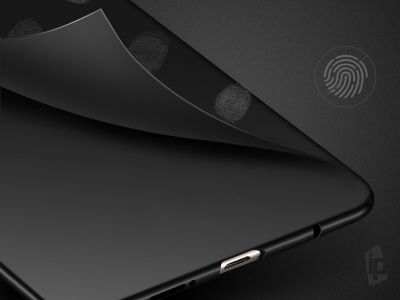 Slim Line Elitte Black (ierny) - Plastov ochrann kryt (obal) na Samsung Galaxy A7 2018