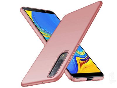 Slim Line Elitte Rose Gold (rov) - Plastov ochrann kryt (obal) na Samsung Galaxy A7 2018