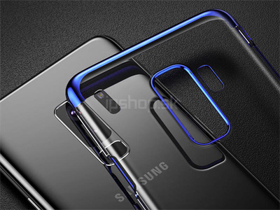 BASEUS Glitter Series Blue (modr) - Ochrann kryt (obal) na Samsung Galaxy S9 Plus **VPREDAJ!!