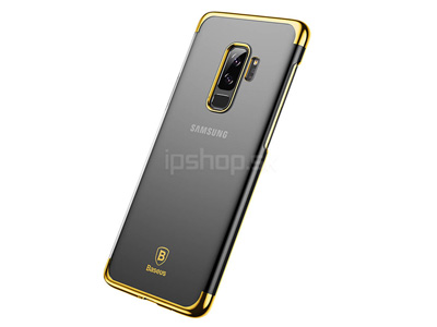 BASEUS Glitter Series Gold (zlat) - Ochrann kryt (obal) na Samsung Galaxy S9 Plus **VPREDAJ!!
