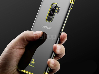 BASEUS Glitter Series Gold (zlat) - Ochrann kryt (obal) na Samsung Galaxy S9 Plus **VPREDAJ!!