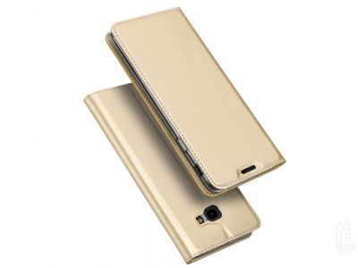 Luxusn Slim Fit puzdro (zlat) pre Samsung Galaxy J4 Plus 2018