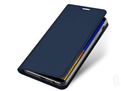 Luxusn Slim Fit puzdro (tmavomodr) pre Samsung Galaxy J6 Plus 2018