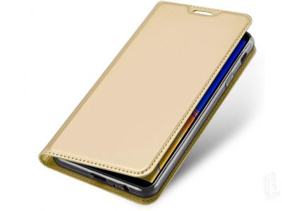 Luxusn Slim Fit puzdro (zlat) pre Samsung Galaxy J6 Plus 2018
