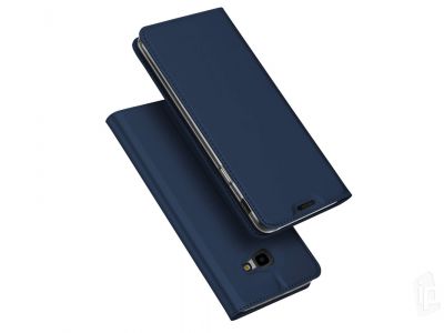 Luxusn Slim Fit puzdro (tmavomodr) pre Samsung Galaxy J4 Plus 2018