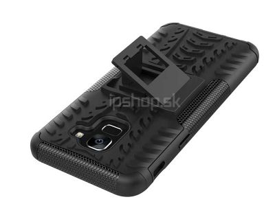 Spider Armor Case Black (ern) - odoln ochrann kryt (obal) na Samsung Galaxy J6 2018 **VPREDAJ!!
