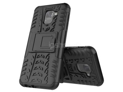 Spider Armor Case Black (ern) - odoln ochrann kryt (obal) na Samsung Galaxy J6 2018 **VPREDAJ!!