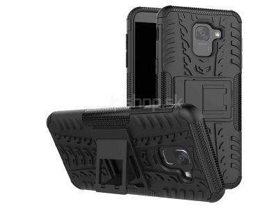 Spider Armor Case Black (ierny) - odoln ochrann kryt (obal) na Samsung Galaxy J6 2018 **VPREDAJ!!