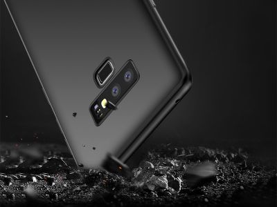 Luxusn ochrann kryt (obal) Soft Frosted Black (ierny) na Samsung Galaxy Note 9
