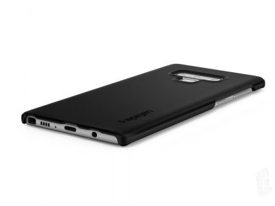 Spigen Thin Fit (ierny) - Luxusn plastov kryt (obal) na Samsung Galaxy Note 9