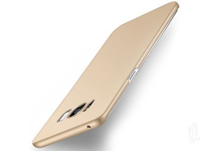 Zadn ochrann kryt (obal) Slim Line Elitte Gold (zlat) na Samsung Galaxy S8 **AKCIA!!