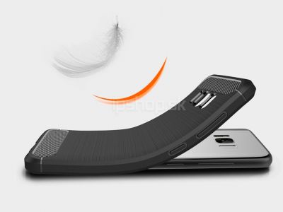Fiber Armor Defender Black (ern) - odoln ochrann kryt (obal) na Samsung Galaxy S8