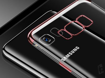 Ochrann kryt (obal) TPU Bumper Pink (rov) na Samsung Galaxy S8 **AKCIA!!