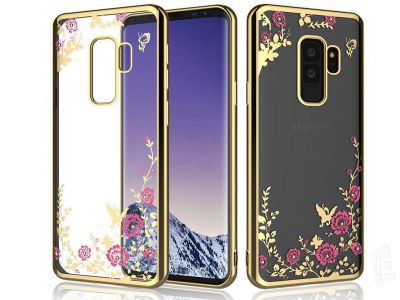 Butterfly Bumper Gold (zlat) - Luxusn ochrann kryt (obal) na Samsung Galaxy S9 Plus **VPREDAJ!!