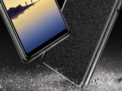 TPU Glitter Case (strieborn�) - Ochrann� glitrovan� kryt (obal) pre Samsung Galaxy A7 2018 **AKCIA!!