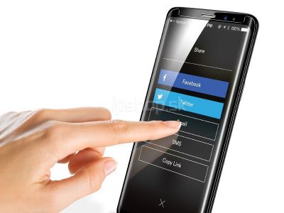 3D Full Glue Tempered Glass (ern) - Temperovan sklo na displej na Samsung Galaxy S9 Plus