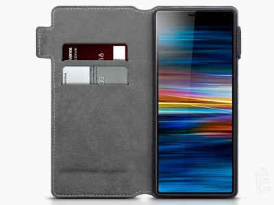 Peaenkov puzdro Slim Wallet pre Sony Xperia 20 - ierne **VPREDAJ!!