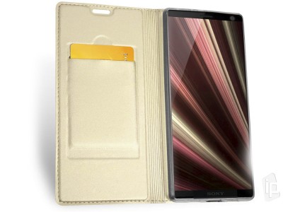 Luxusn Slim Fit puzdro (zlat) pre Sony Xperia 10