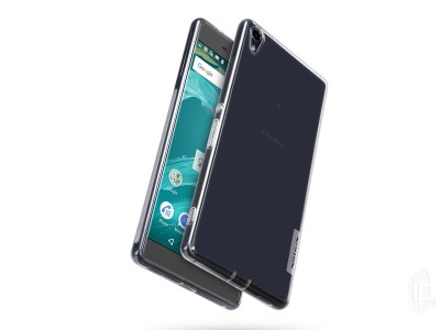 Nillkin Nature TPU Grey (�ed�) - Zna�kov� ochrann� kryt (obal) na Sony Xperia XA Ultra **V�PREDAJ!!
