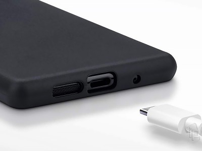 Ochrann kryt (obal) Slim TPU Black (ierny) na Sony Xperia 5