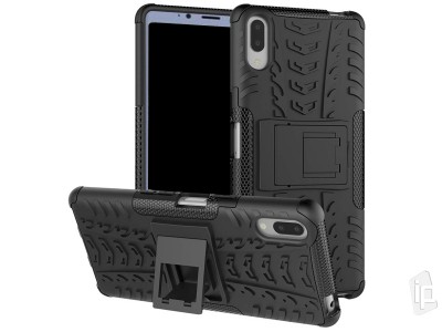 Spider Armor Case (ierny) - Odoln ochrann kryt (obal) na Sony Xperia L3
