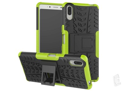 Spider Armor Case (zelen) - Odoln ochrann kryt (obal) na Sony Xperia L3 **VPREDAJ!!