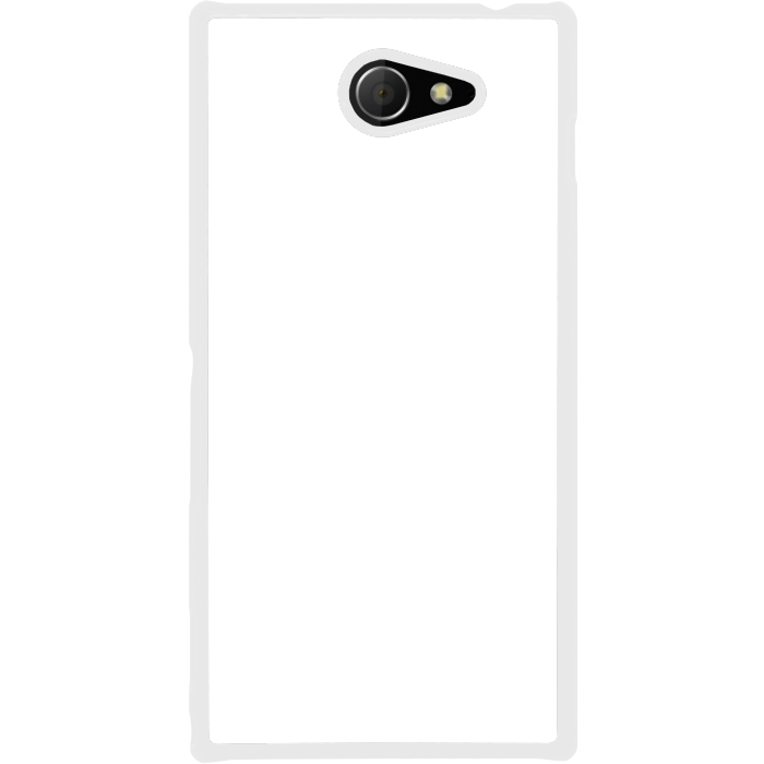 Kryt (obal) s potiskem (vlastní fotkou) s bílý m okrajem pro Sony Xperia M2 / M2 Aqua