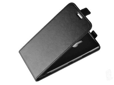 Exclusive Smart Flip pouzdro ern pro Sony Xperia XZ3