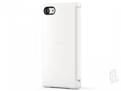 SONY Style Cover Window (biele) - Znakov smart puzdro pre Sony Xperia Z5 Compact **AKCIA!!