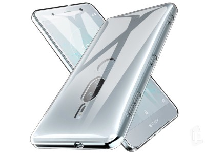 Ochrann kryt (obal) TPU Clear (ir) na Sony Xperia XZ2 Premium **VPREDAJ!!