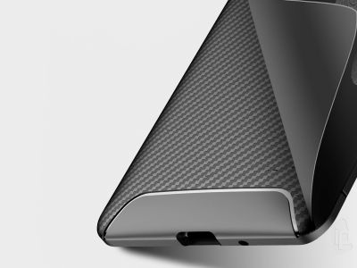 Impact Carbon Defender Brown (hned) - odoln ochrann kryt (obal) na Sony Xperia XZ3