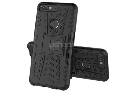 Spider Armor Case Black (ierny) - odoln ochrann kryt (obal) na Huawei Y7 Prime 2018 (Honor 7C) **VPREDAJ!!
