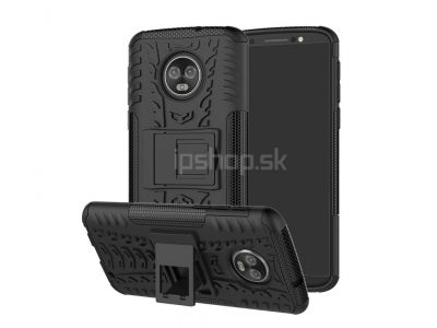 Spider Armor Case Black (ierny) - odoln ochrann kryt (obal) na Motorola G6