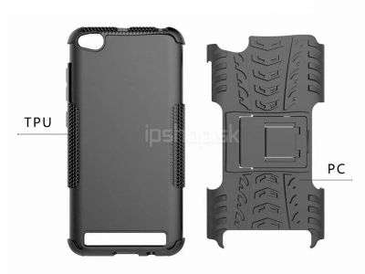 Spider Armor Case Black (ern) - odoln ochrann kryt (obal) na Xiaomi Redmi 5A **AKCIA!!